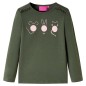 Kinder-Langarmshirt Khaki 104 Kinder-Langarmshirt Khaki 104