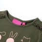 Kinder-Langarmshirt Khaki 104 Kinder-Langarmshirt Khaki 104