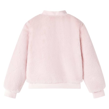 Kinderjacke Kunstpelz Zartrosa 128