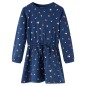 Kinderkleid mit Langen Ärmeln Marineblau 140 Kinderkleid mit Langen Ärmeln Marineblau 140
