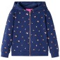 Kinder-Kapuzenpullover Marineblau 128 Kinder-Kapuzenpullover Marineblau 128
