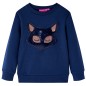 Kinder-Sweatshirt Marineblau 128 Kinder-Sweatshirt Marineblau 128