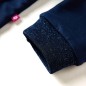 Kinderkleid mit Langen Ärmeln Marineblau 116 Kinderkleid mit Langen Ärmeln Marineblau 116