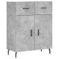 vidaXL Highboard Betongrau 69,5x34x180 cm Holzwerkstoff vidaXL Highboard Betongrau 69,5x34x180 cm Holzwerkstoff