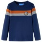 Kinder-Langarmshirt Marineblau 116 Kinder-Langarmshirt Marineblau 116