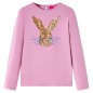 Kinder-Langarmshirt Dunkelrosa 116 Kinder-Langarmshirt Dunkelrosa 116