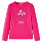Kinder-Langarmshirt Knallrosa 116 Kinder-Langarmshirt Knallrosa 116