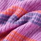 Kinderpullover mit Streifen Gestrickt Lila und Rosa 128 Kinderpullover mit Streifen Gestrickt Lila und Rosa 128