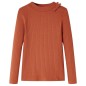 Kinder-Langarmshirt Cognac 140 Kinder-Langarmshirt Cognac 140