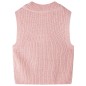 Kinder-Pulloverweste Gestrickt Hellrosa 92 Kinder-Pulloverweste Gestrickt Hellrosa 92
