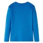 Kinder-Langarmshirt Petrolblau 140 Kinder-Langarmshirt Petrolblau 140