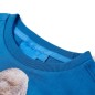 Kinder-Langarmshirt Petrolblau 140 Kinder-Langarmshirt Petrolblau 140
