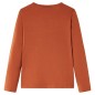 Kinder-Langarmshirt Cognac 140 Kinder-Langarmshirt Cognac 140