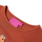Kinder-Langarmshirt Cognac 140 Kinder-Langarmshirt Cognac 140