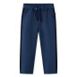 Kinderhose mit Schwarzen Zierleisten Marineblau 104 Kinderhose mit Schwarzen Zierleisten Marineblau 104