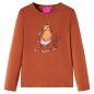 Kinder-Langarmshirt Cognac 116 Kinder-Langarmshirt Cognac 116