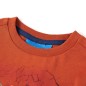 Kinder-Langarmshirt Rostbraun 116 Kinder-Langarmshirt Rostbraun 116
