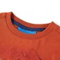 Kinder-Langarmshirt Rostbraun 140 Kinder-Langarmshirt Rostbraun 140