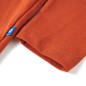 Kinder-Langarmshirt Rostbraun 140 Kinder-Langarmshirt Rostbraun 140