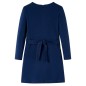 Kinderkleid mit Langen Ärmeln Marineblau 104 Kinderkleid mit Langen Ärmeln Marineblau 104