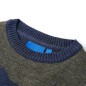 Kinderpullover Gestrickt Marineblau 104 Kinderpullover Gestrickt Marineblau 104