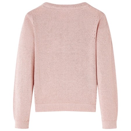 Kinder-Strickjacke Zartrosa 140