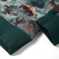Kinder-Sweatshirt Dunkelgrün 128 Kinder-Sweatshirt Dunkelgrün 128