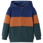 Kinder-Kapuzenpullover mit Reißverschluss 128 Kinder-Kapuzenpullover mit Reißverschluss 128