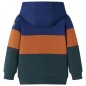 Kinder-Kapuzenpullover mit Reißverschluss 128 Kinder-Kapuzenpullover mit Reißverschluss 128
