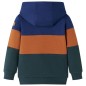 Kinder-Kapuzenpullover mit Reißverschluss 104 Kinder-Kapuzenpullover mit Reißverschluss 104