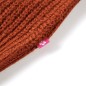 Kinder-Pulloverweste Gestrickt Cognac 128 Kinder-Pulloverweste Gestrickt Cognac 128