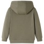 Kinder-Kapuzenpullover Khaki 104 Kinder-Kapuzenpullover Khaki 104