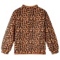 Kinder-Sweatshirt Heller Cognac 128 Kinder-Sweatshirt Heller Cognac 128