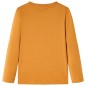 Kinder-Langarmshirt Dunkles Ocker 116 Kinder-Langarmshirt Dunkles Ocker 116