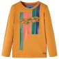 Kinder-Langarmshirt Dunkles Ocker 140 Kinder-Langarmshirt Dunkles Ocker 140