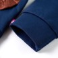 Kinder-Sweatshirt Marineblau 116 Kinder-Sweatshirt Marineblau 116