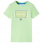 Kinder-T-Shirt Limette 128 Kinder-T-Shirt Limette 128