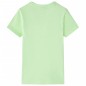 Kinder-T-Shirt Limette 128 Kinder-T-Shirt Limette 128
