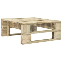 Garten-Palettenhocker Grün Imprägniertes Kiefernholz