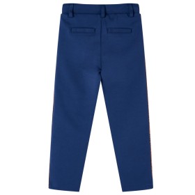 Kinderhose mit Kordelzug Marineblau 116