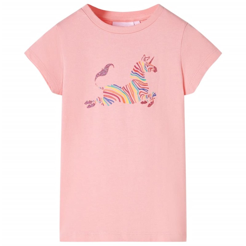 Kinder-T-Shirt Rosa 128 Kinder-T-Shirt Rosa 128