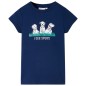 Kinder-T-Shirt Marineblau 140 Kinder-T-Shirt Marineblau 140