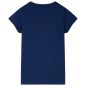 Kinder-T-Shirt Marineblau 140 Kinder-T-Shirt Marineblau 140