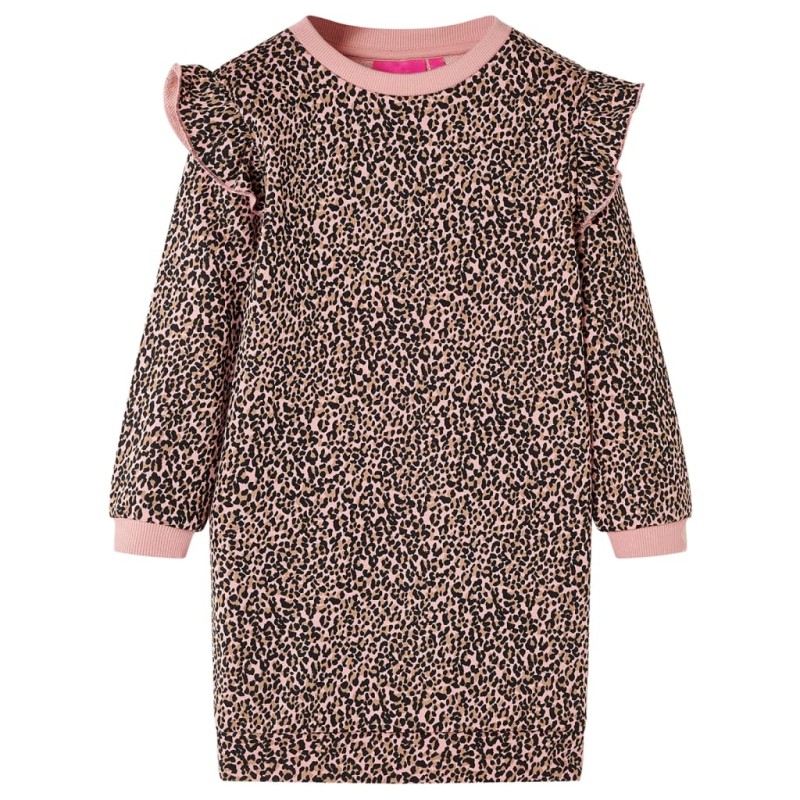 Kinder-Pulloverkleid Mittelrosa 104 Kinder-Pulloverkleid Mittelrosa 104