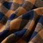 Kinderhemd Karomuster Cognac und Blau 92 Kinderhemd Karomuster Cognac und Blau 92