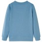 Kinder-Sweatshirt Mittelblau 128 Kinder-Sweatshirt Mittelblau 128