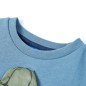Kinder-Sweatshirt Mittelblau 128 Kinder-Sweatshirt Mittelblau 128