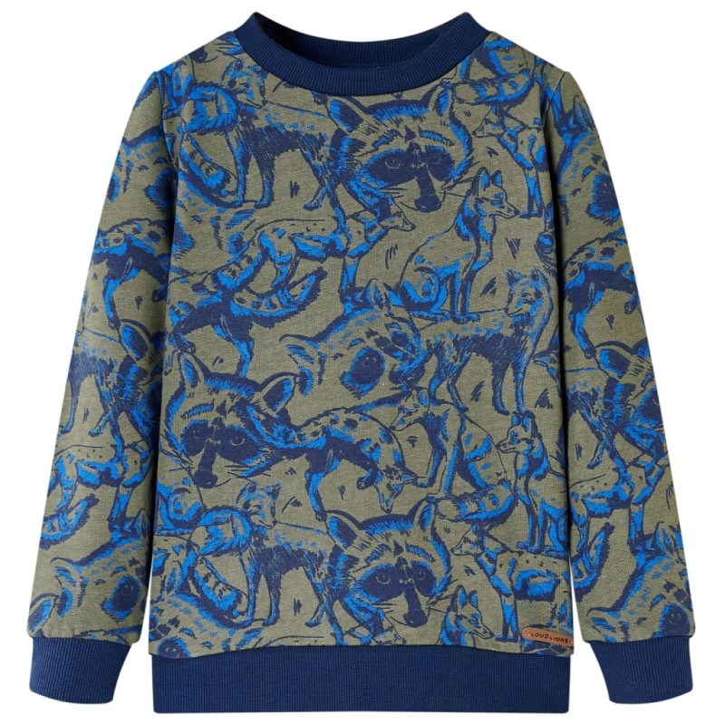 Kinder-Sweatshirt Khaki 104 Kinder-Sweatshirt Khaki 104