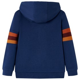 Kinder-Kapuzenpullover Marineblau 116