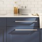 vidaXL Möbelgriffe 5 Stk. Silbern 320 mm Edelstahl vidaXL Möbelgriffe 5 Stk. Silbern 320 mm Edelstahl